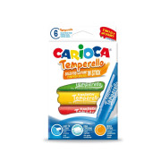 Pennarello Carioca Temperello 6 colori