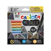 CARIOCA PENNARELLI METALLICI CF.8