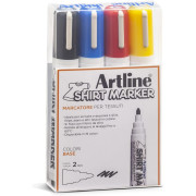 ARTLINE T-SHIRT MARKER 4 COLORI ASSORTITI